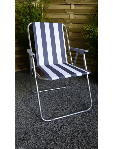 WESTERHOLT Camping-Stuhl »Piccolo«, BxHxT: 63 x 75 x 52 cm, Stahl/polyvinylchlorid_pvc/Polyester