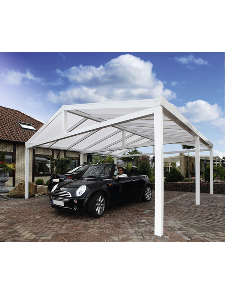 GARDENDREAMS Carport Satteldachcarport BxTxH 615 X 500