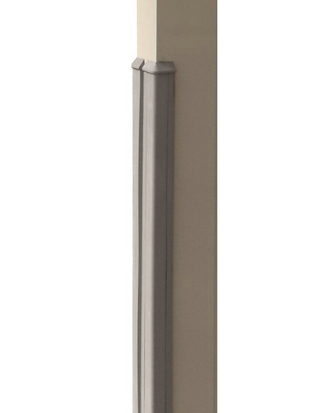 XIMAX Carport Zubehör »Kantenstoßschutz«, B x H: 6,5 x 170 cm, silberfarben