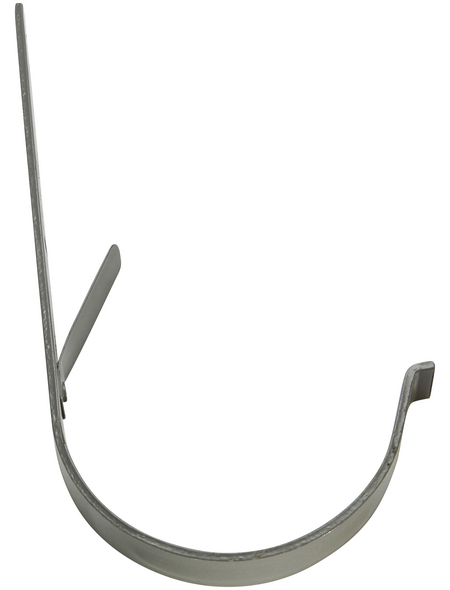  Dachrinnenhalter, Nennweite: 100 mm, halbrund, verzinkter Stahl