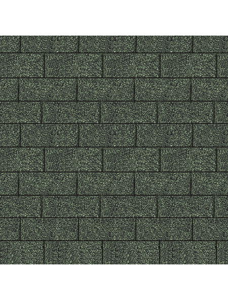 KARIBU Dachschindel »Dacheindeckung«, Bitumen, dunkelgrün, Paketinhalt: 3 m²