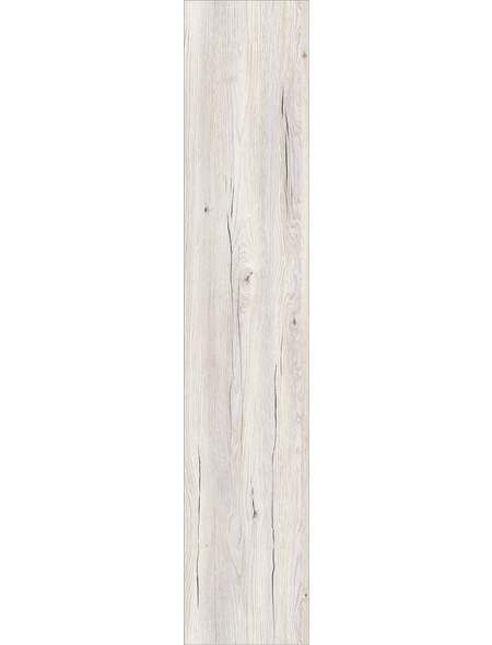RENOVO Dekorpaneele »Monte Labro«, weiß, foliert, Holz, Stärke: 10 mm, mit Rundfuge