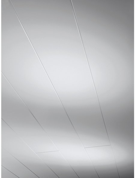 PARADOR Dekorpaneele »Novara«, weiß seidenmatt, Holzwerkstoff, Stärke: 10 mm