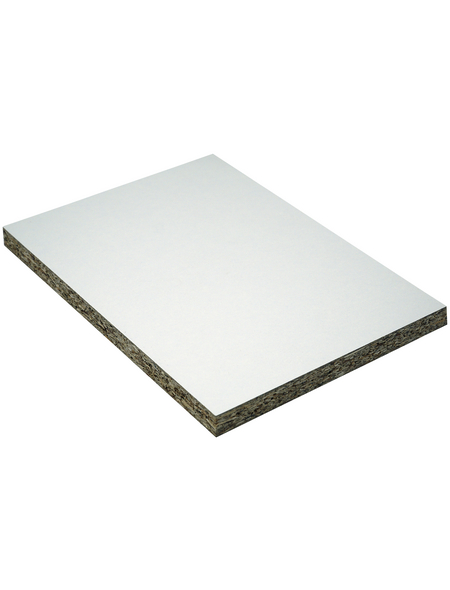  Dekorspanplatte, BxL: 2070 x 2800 mm, weiß