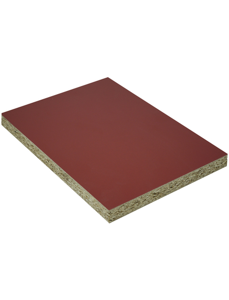  Dekorspanplatte Rot, 2800x2070x19 mm, Rot