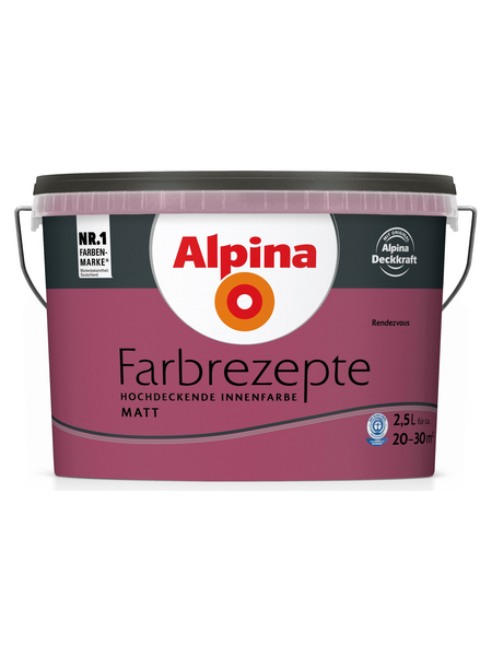 ALPINA Dispersionsfarbe »Farbrezepte«, Rendezvous, matt ALPINA Dispersionsfarbe »Farbrezepte«, Rendezvous, matt