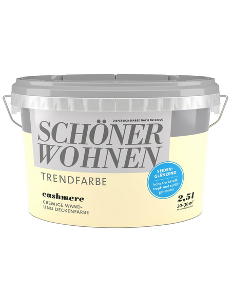 SCHÖNER WOHNEN FARBE Dispersionsfarbe »Trendfarbe«, seidenglänzend
