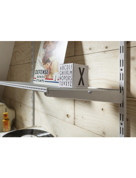 10718-00010= Twin Drahtboden 1800x400 Mm Weißalu Classic 32|50