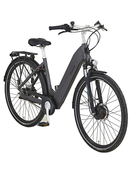 PROPHETE E-Bike »Limited«, Citybike, Unisex, 28", Vorderradmotor (36 W), 7-Gang, 468 Wh/13 Ah
