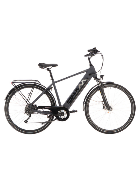 Saxxx E-Bike, Trekkingbike, 9-Gang, 28″, RH: 50 cm, 468 W, 36 V, max. Reichweite: 120 km
