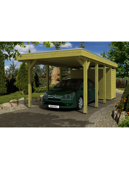 Einzelcarport BxT 314x708 Cm Hagebau