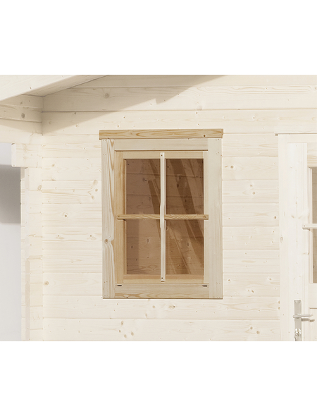 WEKA Einzelfenster für Gartenhäuser, Holz/Glas