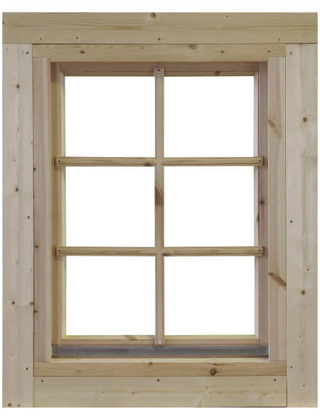 WOLFF FINNHAUS Einzelfenster »Gartenhaus«, BxH: 76,5 x 99,6 cm, Isolierglas