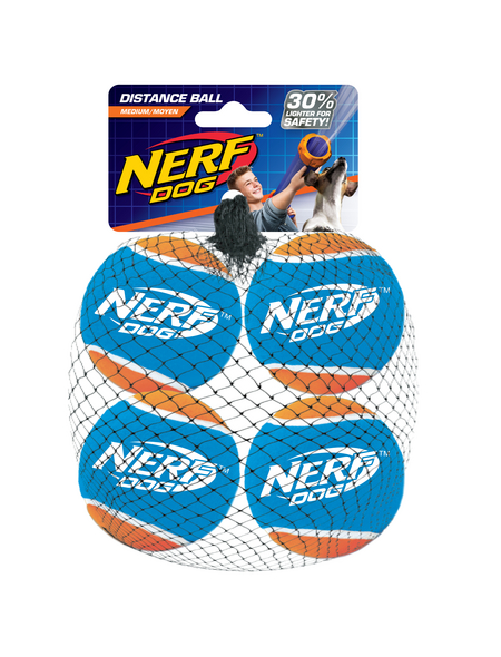 NERF DOG Ersatzball, Blaster Ersatzball, orange/blau, für Hunde