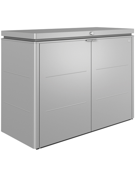 BIOHORT Fahrrad-/Mülltonnenunterstand »HighBoard«, B x T: 160 x 70 cm (Außenmaße ohne Dachüberstand) BIOHORT Fahrrad-/Mülltonnenunterstand »HighBoard«, B x T: 160 x 70 cm (Außenmaße ohne Dachüberstand)