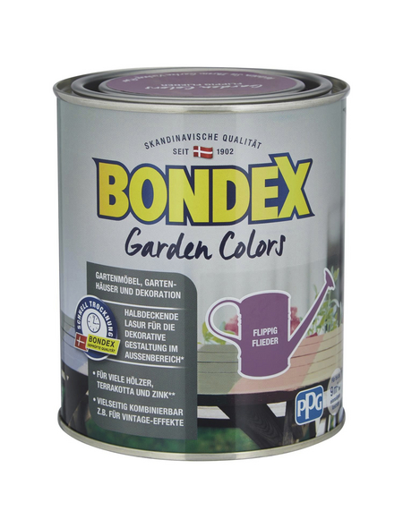 BONDEX Farblasur »Garden Colors«, flippig flieder, lasierend, 0.75l