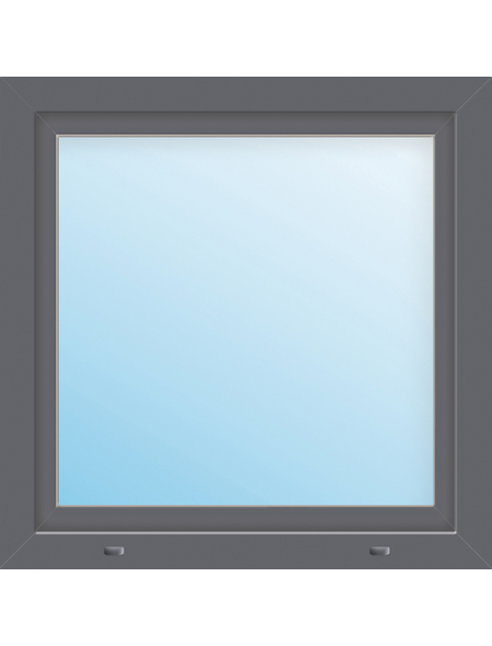 Meeth Fenster »77/3 MD«, Gesamtbreite x Gesamthöhe: 100 x 100 cm, Glassstärke: 33 mm, weiß/titan