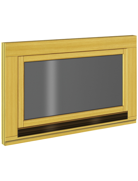 RORO Fenster »B68 FI«, Fichtenholz, weiß, Glasstärke 24mm