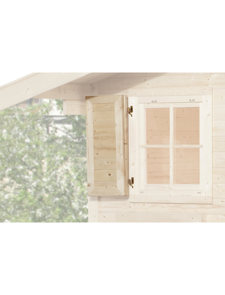WEKA Fensterladen für Gartenhäuser, Holz