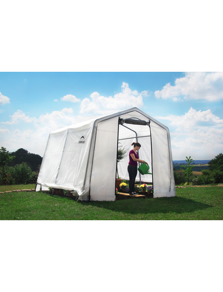 SHELTERLOGIC Folien-Gewächshaus, B x L x H: 300 x 300 x 240 cm, Stahl/Polyethylen (PE) SHELTERLOGIC Folien-Gewächshaus, B x L x H: 300 x 300 x 240 cm, Stahl/Polyethylen (PE)