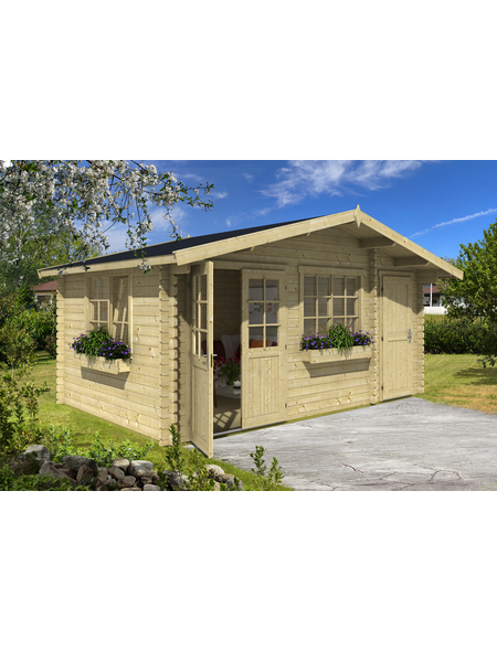 OUTDOOR LIFE PRODUCTS Gartenhaus »Borkum 4«, BxT: 542 x 380 cm, Satteldach OUTDOOR LIFE PRODUCTS Gartenhaus »Borkum 4«, BxT: 542 x 380 cm, Satteldach