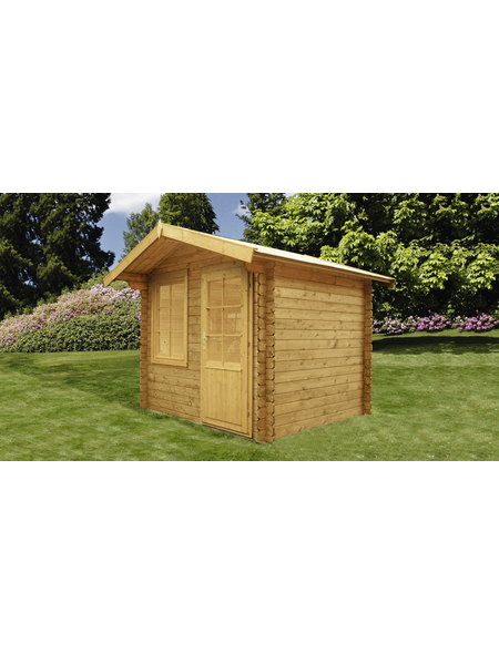 WOLFF FINNHAUS Gartenhaus, BxT: 240 x 200 cm (Außenmaße), Satteldach WOLFF FINNHAUS Gartenhaus, BxT: 240 x 200 cm (Außenmaße), Satteldach