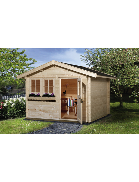 Weka Gartenhaus Gartenhaus 139 Gr 3 Bxt 380 X 410 Cm Satteldach Hagebau De