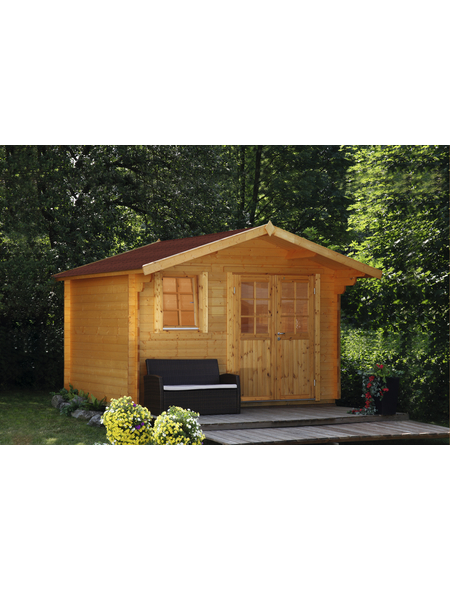 WOLFF FINNHAUS Gartenhaus »Klassik XL«, BxT: 400cm x 470cm WOLFF FINNHAUS Gartenhaus »Klassik XL«, BxT: 400cm x 470cm