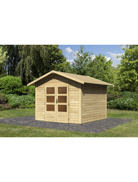 WOODFEELING Gartenhaus »Talkau 6«, BxT: 330 x 304 cm ...