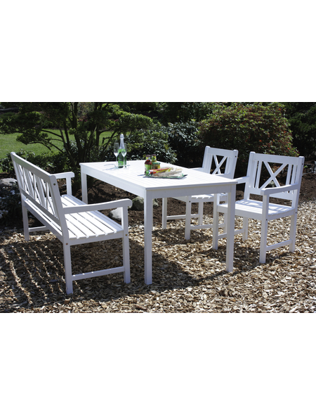 GARDEN PLEASURE Gartenmöbelset »Malmö«, 4 Sitzplätze, Akazie - Hagebau.de