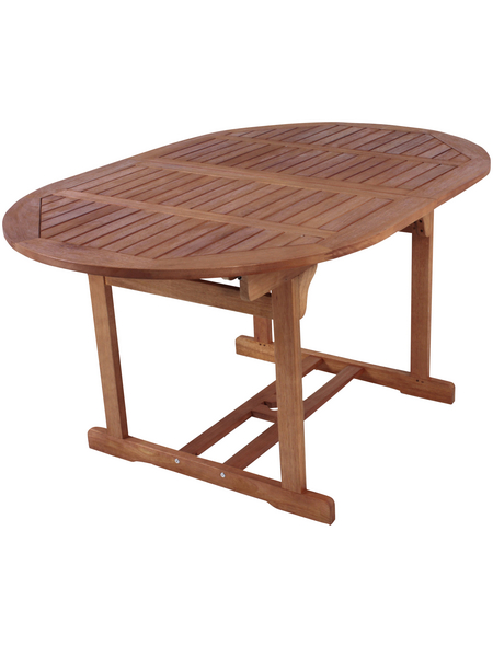 GARDEN PLEASURE Gartentisch mit Holz-Tischplatte - Hagebau.de