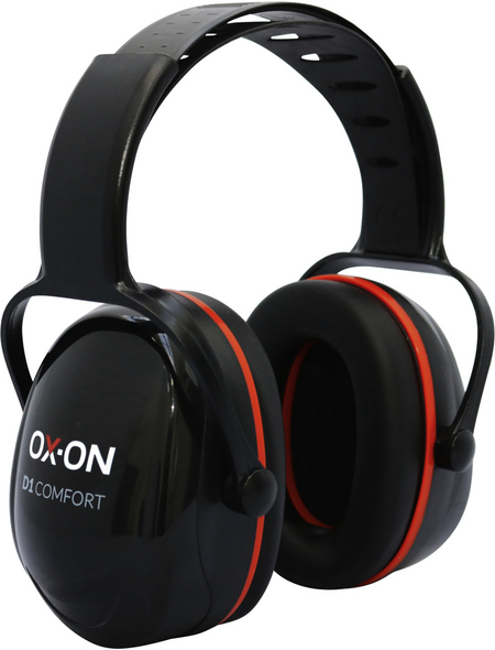 OX-ON Gehörschutz, schwarz/rot, Cat3