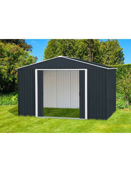 TEPRO Gerätehaus »Colossus«, Außenmaße B x T x H: 321,3 x 242,3 x 210,5 cm TEPRO Gerätehaus »Colossus«, Außenmaße B x T x H: 321,3 x 242,3 x 210,5 cm