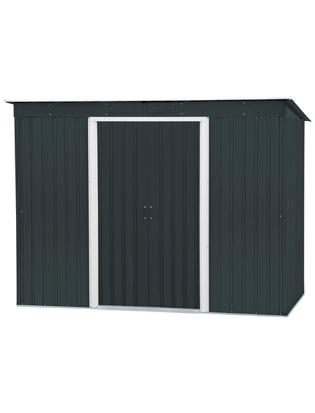 TEPRO Gerätehaus »Pent Roof«, Außenmaße B x T x H: 263 x 124 x 181 cm TEPRO Gerätehaus »Pent Roof«, Außenmaße B x T x H: 263 x 124 x 181 cm