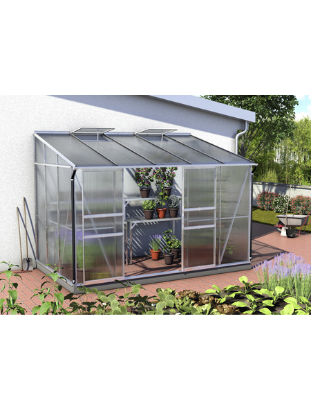 VITAVIA Gewächshaus »Osiris«, B x L x H: 324,3 x 201,4 x 220,8 cm, Aluminium/Polycarbonat (PC) VITAVIA Gewächshaus »Osiris«, B x L x H: 324,3 x 201,4 x 220,8 cm, Aluminium/Polycarbonat (PC)
