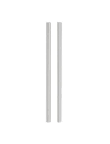 NOVADOORS Griffstangenpaar, (BxLxH):10 x 38,8 x 35 cm, aluminium