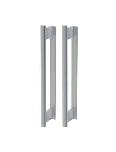 NOVADOORS Griffstangenpaar, (BxLxH):17,2 x 37,5 x 35 cm, aluminium