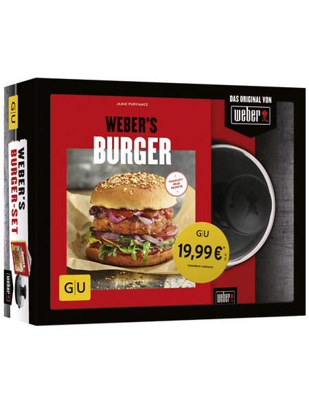 WEBER Grillbuch »Weber's Burger Set«, 80 Seiten