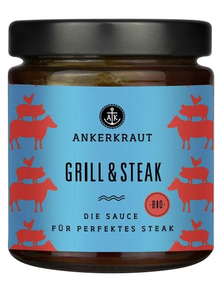 Ankerkraut Grillgewürz, Grill und Steak, 170 g