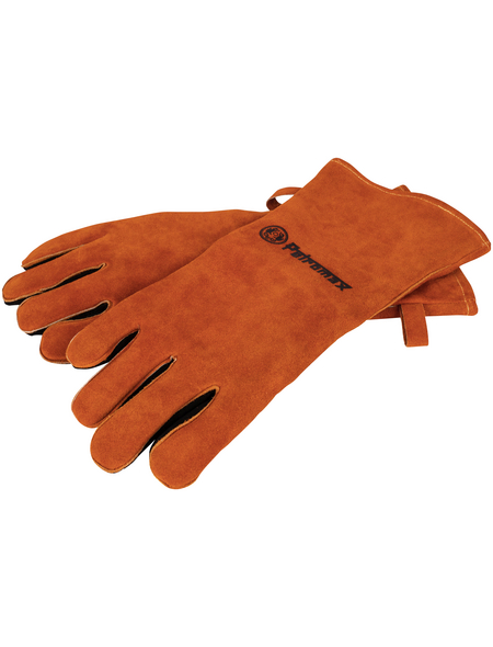 Petromax Handschuhe, Rauhleder, orange