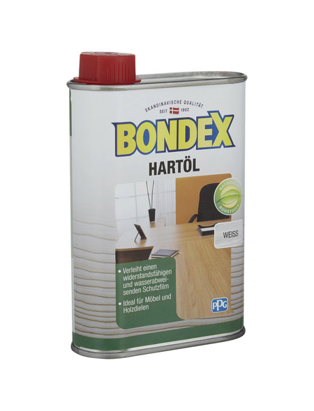 BONDEX Hartholz-Öl, weiß, matt, 0,25 l