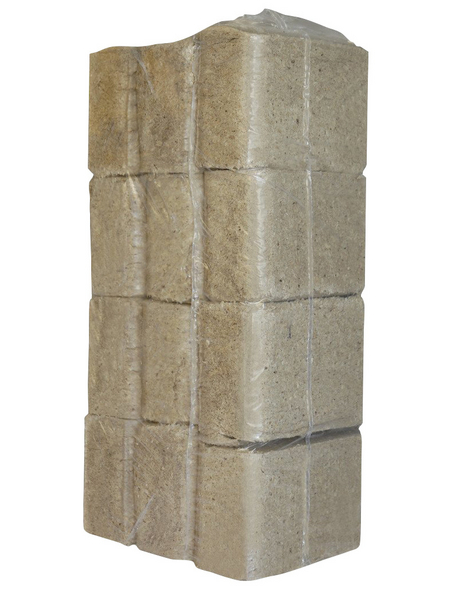 Holzbriketts, Mischholz, 10 kg reine Holzspäne Hagebau.de