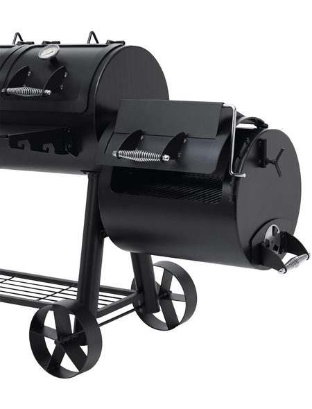 Smoker grill gusseisen