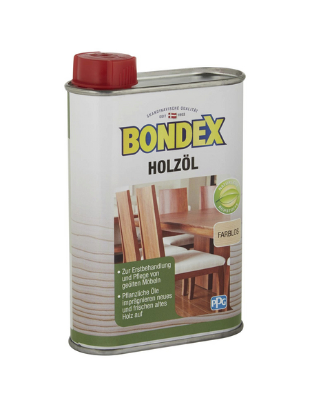 BONDEX Holzöl, transparent, matt, 0,25 l