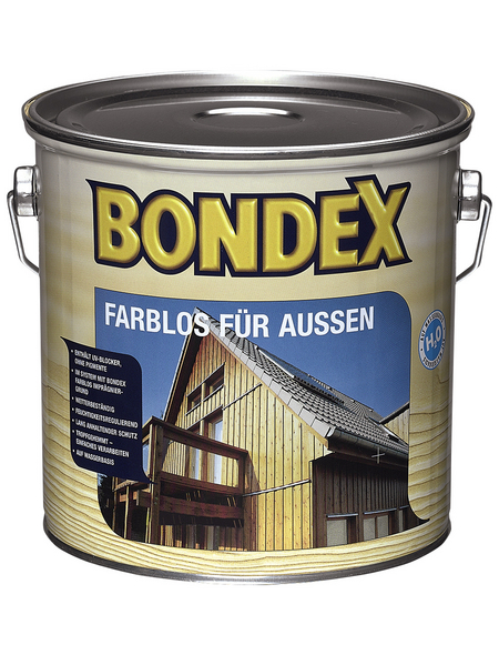 BONDEX Holzschutz-Lasur, transparent, lasierend, 2.5l