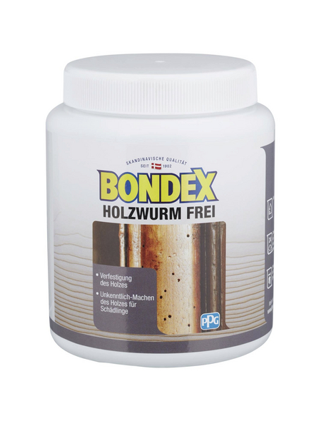 BONDEX Holzschutzmittel, für innen & außen, 0,75 l, gelb