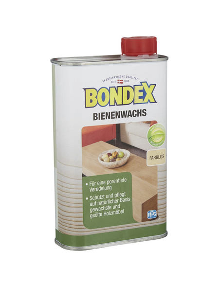 BONDEX Holzwachs, 0,5 l, farblos