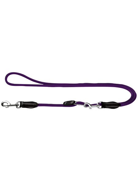 HUNTER Hundeleine, Vario-Leine Freestyle , 1,0/ 260cm, Polyamid (PA) | Nylon, Violett