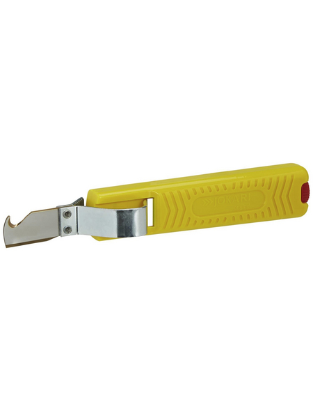 KOPP Kabelmesser, mit feststehender Klinge, gelb, Kunststoff
