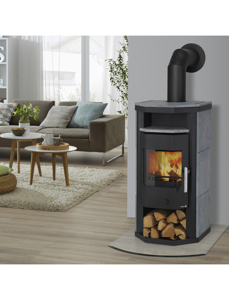 WAMSLER Kaminofen »Linz«, Naturstein, 8 kW WAMSLER Kaminofen »Linz«, Naturstein, 8 kW